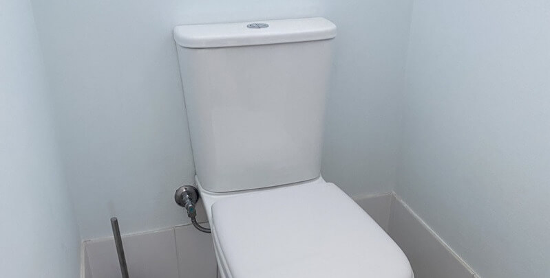 Toilet Prior to Installing a Bidet